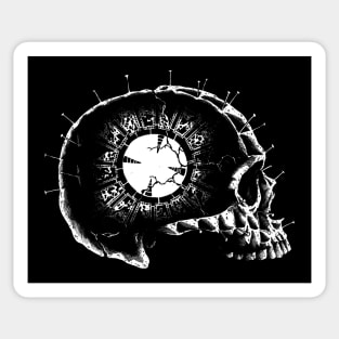 Lament Skull Sticker